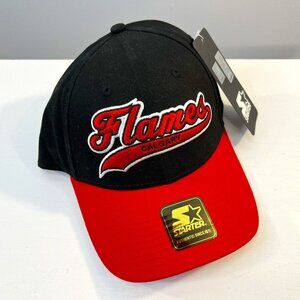 Starter Authentic Men's NHL Calgary Flames Snapback Cap - One Size - NWT